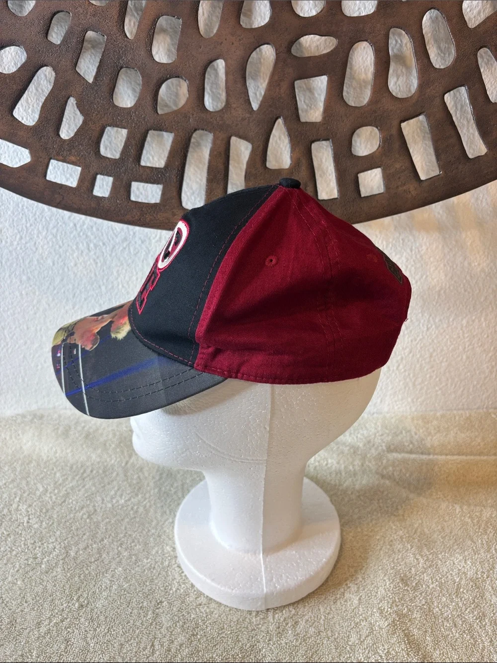 🖤 WWE John Cena “Never Give Up” Baseball Hat Black Red Wrestling Cap Hat🖤